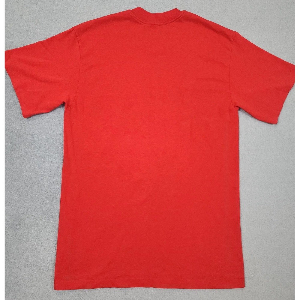 Vintage 1991 Chicago Bulls Shirt Mens S Red NBA Basketball Graphic Single Stitch - Picture 5 of 9
